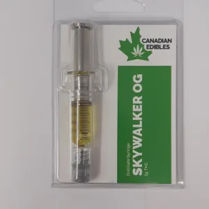 THC Distillate Syringe