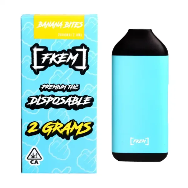 Banana Bites Disposable 2g Disposable Vape (1) Banana Bites Disposable 2g