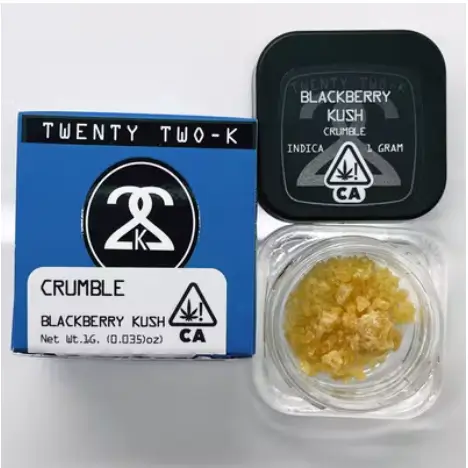 22K Blackberry Kush Crumble Buy 22K Blackberry Kush Crumble 1g