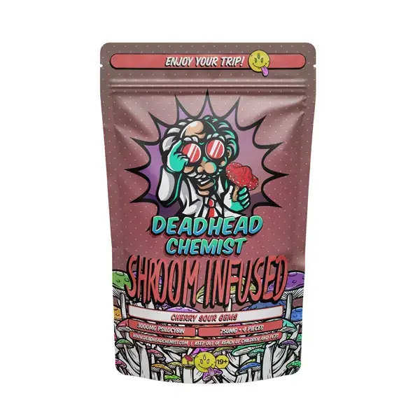 Cherry Sour Gems Deadhead Chemist 3000MG (1) Cherry Sour Gems Deadhead Chemist 3000MG
